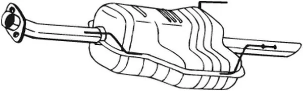 Tłumik końcowy BOSAL 185-155 Promocja