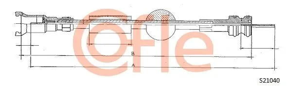 Ekspresowa dostawa Linka tachografu COFLE S21040