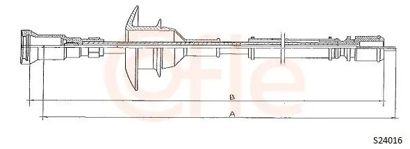 Linka tachografu COFLE S24016 Darmowa dostawa