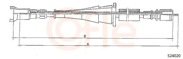 Linka tachografu COFLE S24020 Tani