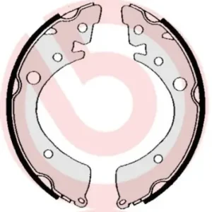 Popularny Zestaw szczęk hamulcowych BREMBO S 28 504