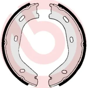 Zestaw szczęk hamulcowych, hamulec postojowy BREMBO S 50 505 Zamów teraz