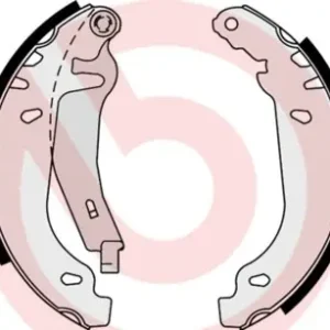 Bezpieczne zakupy Zestaw szczęk hamulcowych BREMBO S 61 539