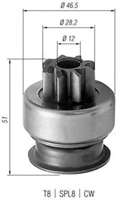 Bendiks rozrusznika MAGNETI MARELLI AMB0176 M191T12071 Ostatnia szansa