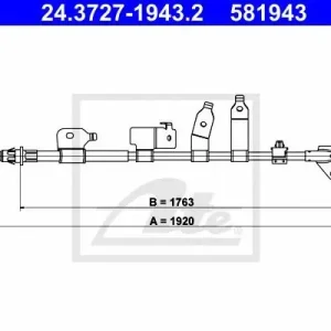 Oferta Linka hamulca ATE 24.3727-1943 4642002121