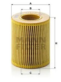 Filtr oleju MANN-FILTER HU711/2X HU7112X Nowość