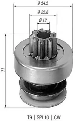 Bestseller Bendiks rozrusznika MAGNETI MARELLI AMB0061 2006209500